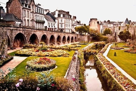 Village Gardens, Vannes, France