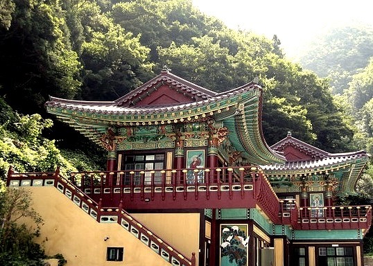 Haedosa Temple in Ulleungdo Island, South Korea