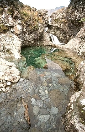 The Fairy Pools in Isle of Skye, Scotland