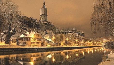 Winter's Night, Bern, Switzerland