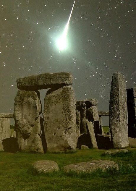 Meteor Over Stonehedge, England