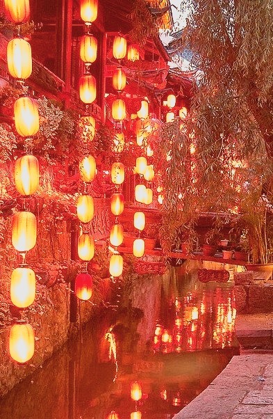 Lanterns, Lijiang, Yunnan, China