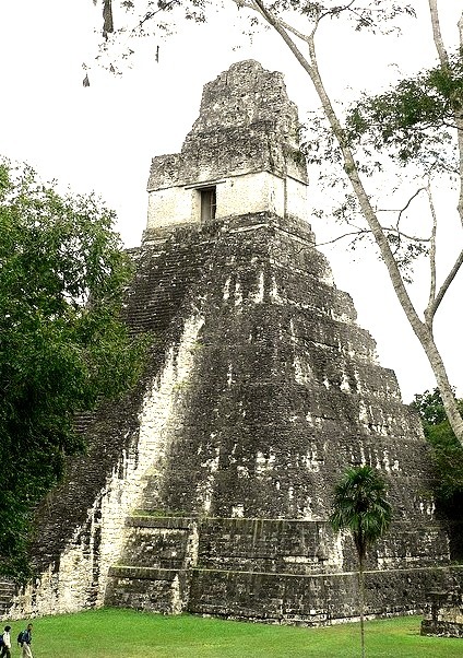 The mayan pyramids of Tikal / Guatemala