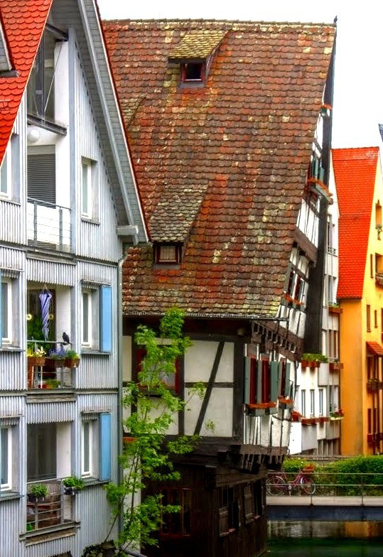Leaning house, Ulm / Germany